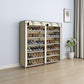 Shoe Rack 6-Tier Shoe Storage  Holdup to 36 Pairs Shoes With Non-woven Fabric Cover