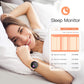 Smart Watch for Women, Touch Fitness w/ Health Tracking, Waterproof Outdoor Sports