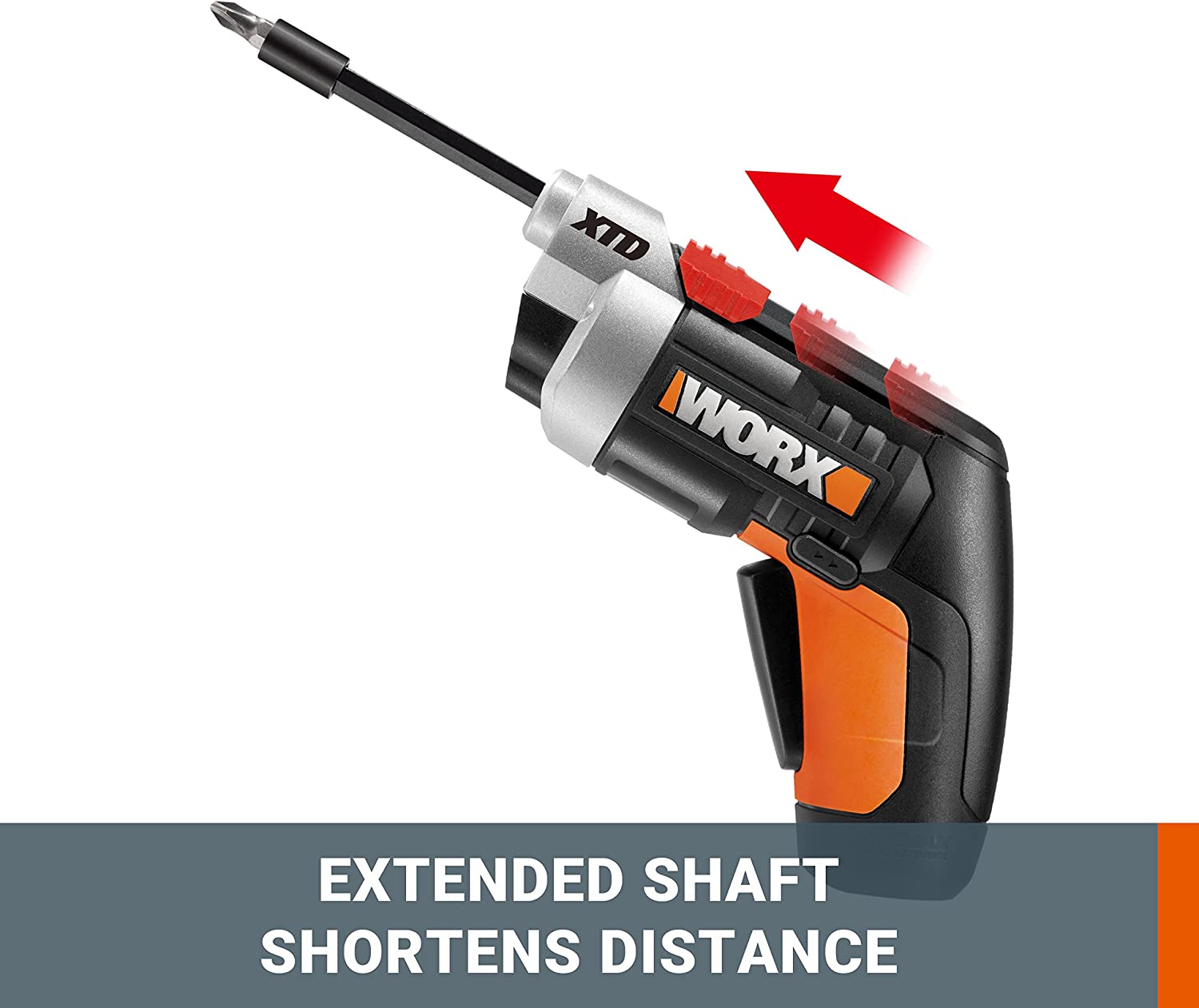 WORX 4V XTD Extended Reach Cordless Screwdriver tiktokretail