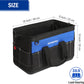 Tool Bag 16-inch Multi-pockets Heavy Duty Tool Bag with Waterproof Plastic Hard Base FREE SHIPPING