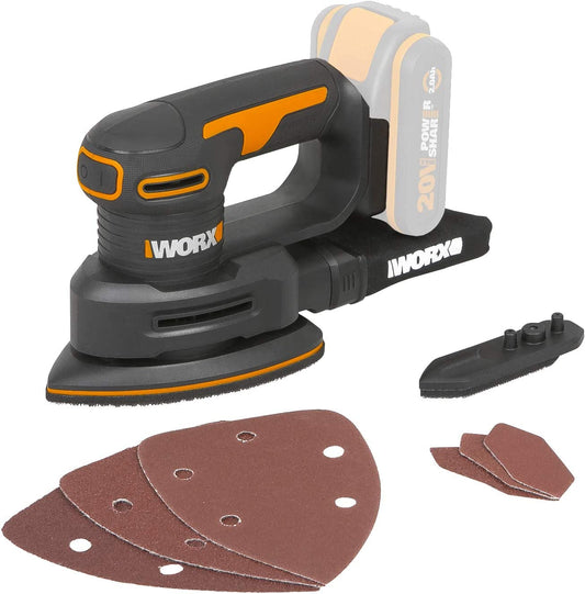 WORX 18V (20V Max) Cordless Detail Sander (Tool only)