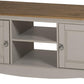 Corona Grey Wax 2 Door TV Stand Unit FREE SHIPPING