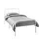 💥SALE💥3FT Single Round Metal Bed Frame White Kid Adult Bedroom Furniture