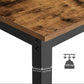 NEW Dining Table Set Bar Table with 2 Bar Stools, Rustic Brown