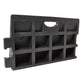 4 Set Rubber Kerb Ramps 4 Inch Heavy Duty Mobility Threshold Ramps