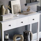 Windsor Console Table With Undershelf, Living Room, Hall Way Furniture, White