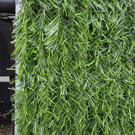 Artificial Conifer Hedge Plastic Privacy Screening Garden Fence 1m High x 3m Long 3ft 3" x 9ft