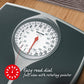 Speedo Dial Mechanical Bathroom Scale For Body Weight, 136KG Capacity, No Batteries Required