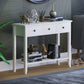 Windsor Console Table With Undershelf, Living Room, Hall Way Furniture, White