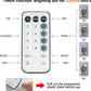 Outdoor Fairy Lights [Remote & Timer] 33FT/10M 100Leds 8 Modes Waterproof Battery Powered
