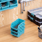 Navaris Interlocking Storage Organiser Drawers - Plastic Drawer Box Compartments for Screws Nails Small Tool Parts - Garage Shed Storage Bins - x3