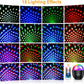 Disco Lights 360 Sound Disco Ball + Remote & USB Cable Party Lights Birthday Xmas