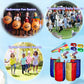 Sports Day Kit Outdoor Games Potato Sack Race Bags for Kids and Adults, Egg and Spoon, 3-Legged Race Bands, Game Prizes