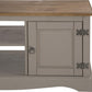 Corona Grey Wax 2 Door TV Stand Unit FREE SHIPPING