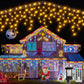 NEW! Christmas Icicle Lights Outdoor - Christmas Tree Light Decorations 7.5M 306 LED