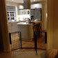 Baby Safety Fence Room Divide Metal Fire Gate Pet Dog Cat Fireplace 74*29inch