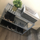 3 Tier Hallway Shoes Rack Footwear Stand Storage Shelves Stable