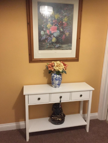 Windsor Console Table With Undershelf, Living Room, Hall Way Furniture, White