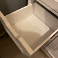 Bathroom Storage Cabinet w/ 4 Drawers 1 Door Adjustable Partition Wooden Modern Style White