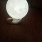 3D Moon Lamp with 3.5 Inch Ceramic Base, LED Night Light, Mood Lighting