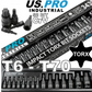💥SALE💥US PRO INDUSTRIAL IMPACT TORX BIT SOCKET SET T6 - T70 1/4" 3/8" 1/2"dr TRX 3439