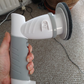 Electric spin scrubber cleaning brush shower brush for bathroom with 5 brush heads