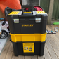 STANLEY Essential Rolling Workshop Toolbox, 3 Tier Stackable Units