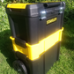STANLEY Essential Rolling Workshop Toolbox, 3 Tier Stackable Units