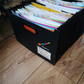 Antibacterial SupaFile  A4 13-Part Landscape Desktop Expanding File w/ Multi-Colored Dividers