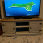 Corona Grey Wax 2 Door TV Stand Unit FREE SHIPPING