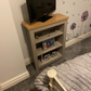 3 Tier Bookcase Modern Display Shelves Storage Grey