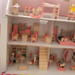 Children Wooden Doll House Furniture Gift Toy Sets