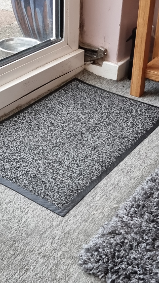 60x90 Cm Dirt Trapper Door Mat for Indoor & outdoor, Non-Slip Entrance Rug Shoes Scraper, Washable