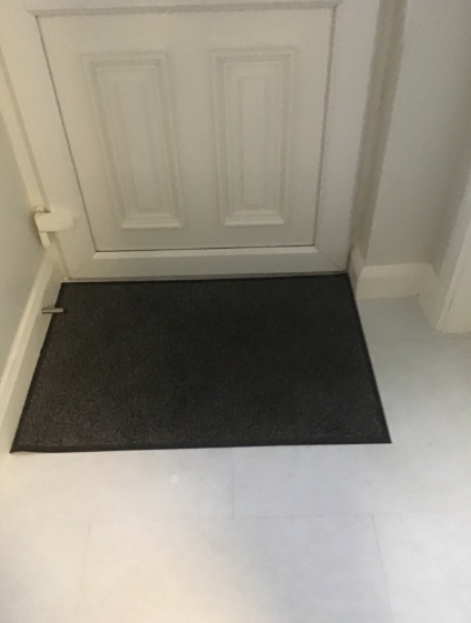 60x90 Cm Dirt Trapper Door Mat for Indoor & outdoor, Non-Slip Entrance Rug Shoes Scraper, Washable