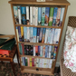 Corona Bookcase, 1 Drawer, Blu-ray/CD Rack, Solid Pine Wood