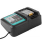 Rapid Battery Charger for Makita BL1830 BL1840 BL1850 BL1860 7.2V-18V 3A UK Plug