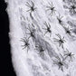 200CM(6.6FT) Hairy Giant Spider Halloween Prop Indoor/Outdoor Decor
