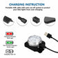 Bike Light Set Super Bright USB Rechargeable & Waterproof Bicycle Lights