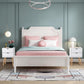 Simple Modern Bedside Table 2 Drawers Nightstand End Table Bedroom Furniture