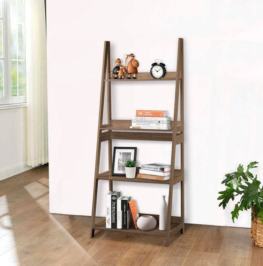 4 Tier Wooden Ladder Storage Rack Display Stand FREE SHIPPING