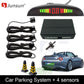Car Rear 4x Parking Sensors Reverse Kit Audio Universal Buzzer Alarm LED BLACK FREE SHIPPING