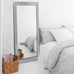 💥SALE💥Silver Long Wall Mounted Bathroom Bedroom Hallway Living Room Mirror Full Length