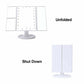💥SALE💥Foldable LED mirror Illuminated Make Up Mirror Cosmetic Vanity with Light Stand