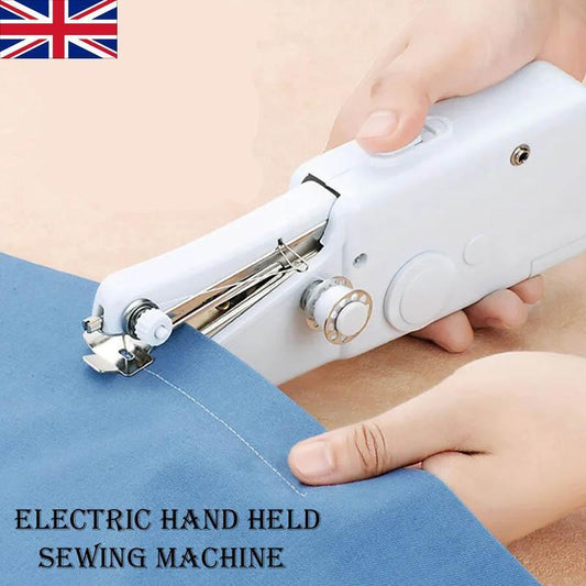 Mini Portable Handheld Cordless Sewing Machine Hand Held Stitch Home Clothes UK