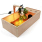 Tortoise Table Small Pet Reptile Wooden House Hide Shelter Den with Run Easipet 5060477743812