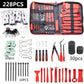 💥SALE💥 228Pcs Car Door Trim Panel Removal Molding Pry Interior Clip Install Tool Kit UK