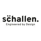 Schallen Modern Black 2000W Electric Convector Radiator Heater with Thermostat
