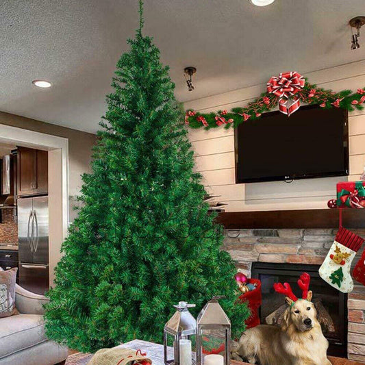 5Ft Green Artificial Christmas Tree Bushy Xmas with Stand Colorado Spruce