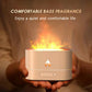 250ml Mist Maker Flame Air Humidifier Essential Oil Diffuser Bedroom Decor Light