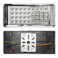 2x 12V LED Interior Strip Lights Bar Ceiling Roof Bar Lamp Car Van Caravan